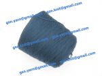 Толстая пряжа, пряжа шнурок 1,8/1. 100% Натуральный шелк (mulberry silk). Цвет синий