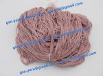 Толстая пряжа, пряжа шнурок 1,8/1. 100% Натуральный шелк (mulberry silk). Цвет бледно-розовый