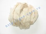 Пряжа 80/2. 80% Натуральный шелк (mulberry silk), 20% шерсть. Цвет натуральный