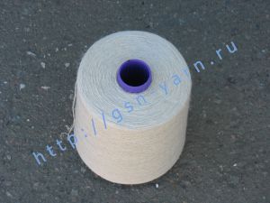 Эко пряжа, органическая пряжа (eco yarn, organic yarn) 8,5/1. 100% Конопля. Цвет натуральный