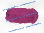 Пряжа 60/8. 100% Натуральный шелк (mulberry silk). Цвет пурпурный, бордо (PANTONE: 19-2428 - Magenta Purple)