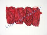 Фантазийная пряжа секционного крашения для ручного вязания и валяния, пряжа ровница переменной толщины. 100% Высококачественная австралийская шерсть. Основные цвета красный, бордовый