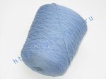Толстая пряжа, пряжа шнурок 1,8/1. 100% Натуральный шелк (mulberry silk). Цвет бледно-голубой