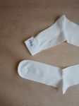 [2] УДЛИНЕННЫЕ + УСИЛЕННЫЕ носки из чистой конопли / конопляные носки. Цвет натуральный (белый / кремовый). Размер 42 - 43