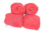 Пряжа "включениями" / пряжа твид / твидовая пряжа / tweed yarn / neps yarn 16/6. 60% Акрил, 40% хлопок. Цвет красный