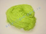 Пряжа 60/8. 100% Натуральный шелк (mulberry silk). Цвет нежно-зеленый / салатовый (PANTONE: 13-0550 - Lime Punch)