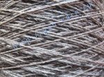 Пряжа "включениями" / пряжа твид / твидовая пряжа / tweed yarn / neps yarn 2/1. 55% Хлопок, 40% вискоза, 5% натуральный шелк (mulberry silk). Цвет серо-коричневый + твид