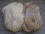 Пряжа в пасмах 65/2. 100% Натуральный шелк тусса (tussah silk). Цвет натуральный (темно-золотой / коричневый / бронзовый)
