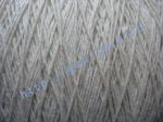 Эко пряжа, органическая пряжа (eco yarn, organic yarn) для вязания и ткачества 10,5/3. 100% Конопля. Цвет натуральный (белый)