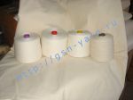 Эко пряжа, органическая пряжа (eco yarn, organic yarn) для вязания и ткачества 24/1. 100% Конопля. Цвет натуральный (белый)