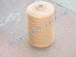 Узелковая пряжа, непсы (NEPS yarn, пряжа с "включениями") 15/2. 60% Хлопок, 40% нейлон. Цвет