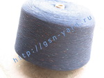 Узелковая пряжа, непсы (NEPS yarn, пряжа с "включениями") 15/1. 65% Вискоза, 35% хлопок. Цвет