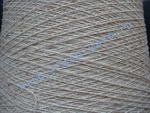 Узелковая пряжа, непсы (NEPS yarn, пряжа с "включениями") 15,5/2. 55% Хлопок, 33% акрил, 12% нейлон. Цвет