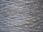 Пряжа 32/2 на бобинах для ручного и машинного вязания, ткачества. 50% Натуральный шелк (mulberry silk), 50% лен. Цвет светло-серый с белым (меланж ?)