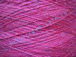 Пряжа 26/2 на бобинах для ручного и машинного вязания, ткачества. Узелковая пряжа, пряжа с включениями (NEPS yarn). 60% Вискоза, 20% шерсть (soft wool), 10% натуральный шелк (mulberry silk), 10% беби альпака (baby alpaca). Цвет ярко-розовый + разноцветные